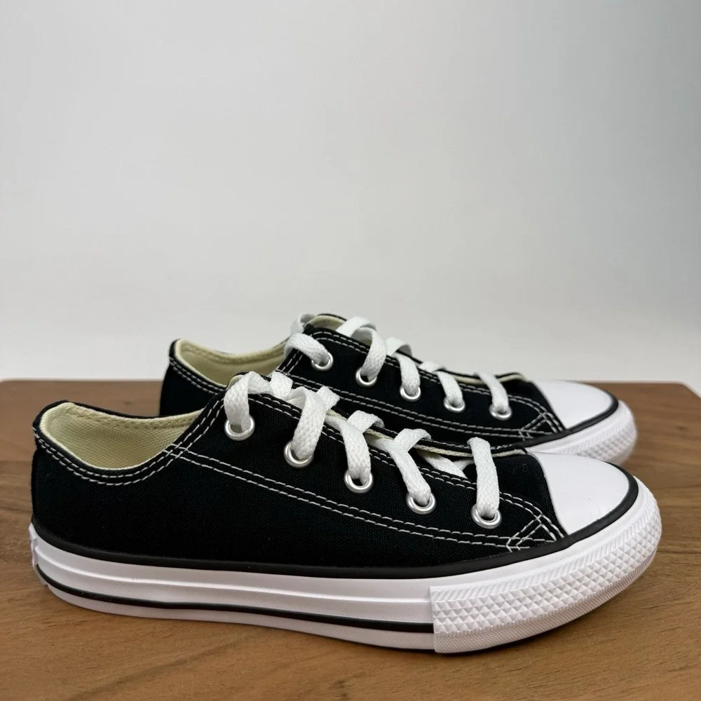New NIB Little Kids Converse Chuck Taylor All Star OX Black Sneaker‎ 13 C